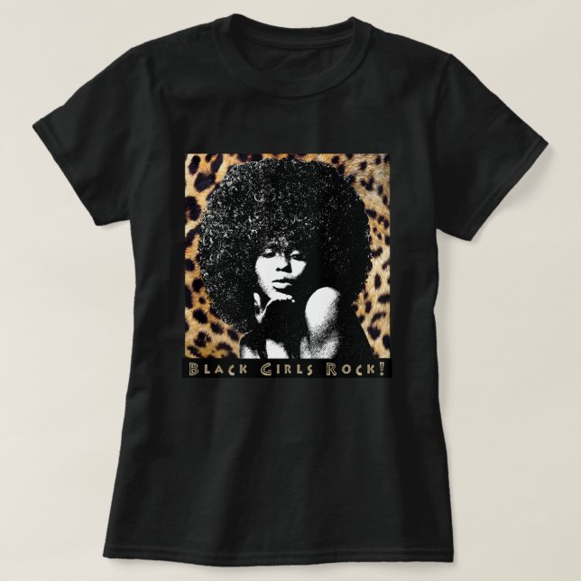 Camiseta Black Girls Rock! (Frente do Design)