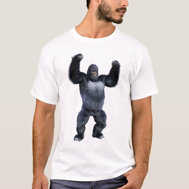 Camiseta Black Gorilla Ape (Frente)