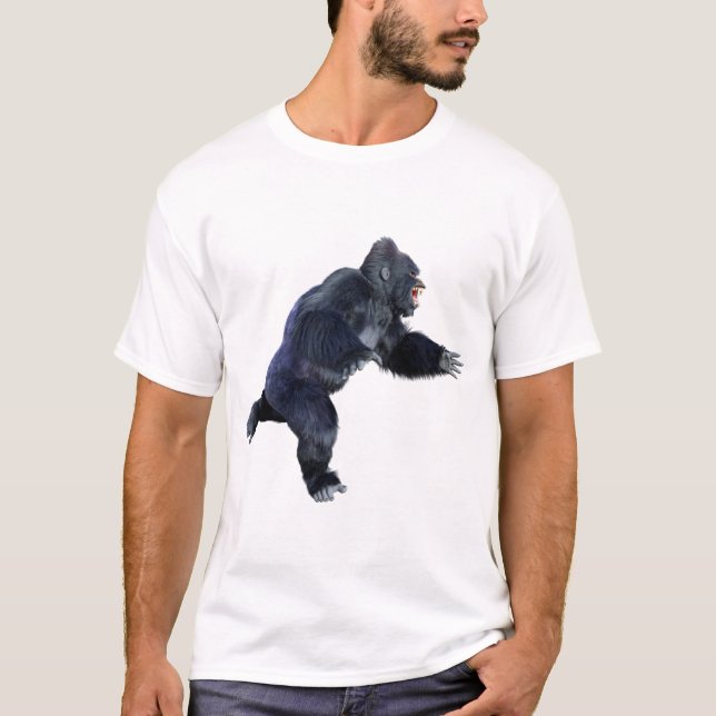 Camiseta Black Gorilla Ape (Frente)