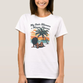 Camiseta Black Hair Summer Beach Afro Custom Tee