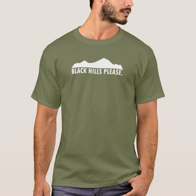 Camiseta Black Hills por favor (Frente)