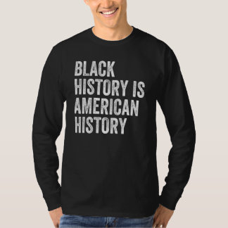 Camiseta Black History is American History African Melanin 
