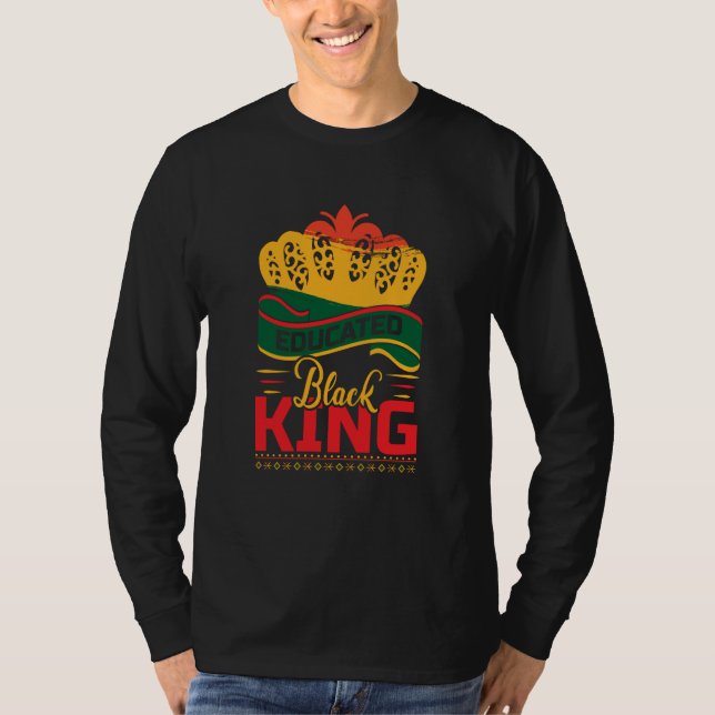 Camiseta Black History Is American History Patriotic Africa (Frente)