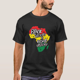 Camiseta Black History is World History