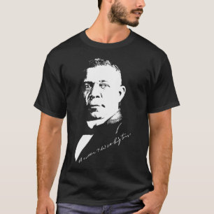 Camiseta Black History Monoker T Washington Silhouette