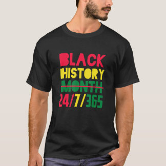 Camiseta Black History Month
