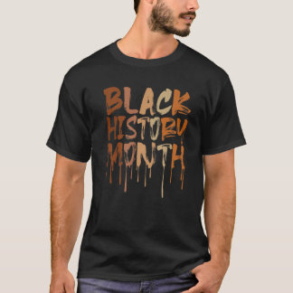 Camiseta Black History Month 2022 S Black History Melanin P