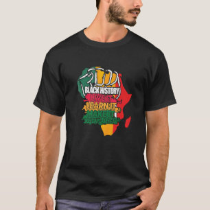 Camiseta Black History Month 2023 Live It Learning It Make