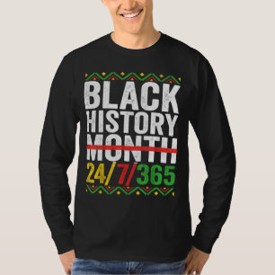 Camiseta Black History Month 247365 African American Melani