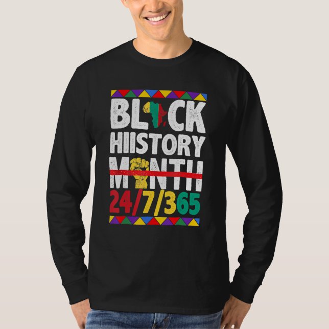 Camiseta Black History Month 247365 African American Melani (Frente)
