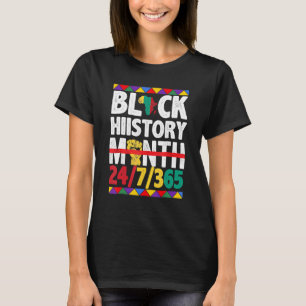 Camiseta Black History Month 247365 African American Melani