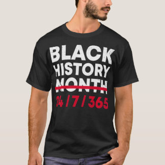 Camiseta Black History Month 247365 African American Pride 