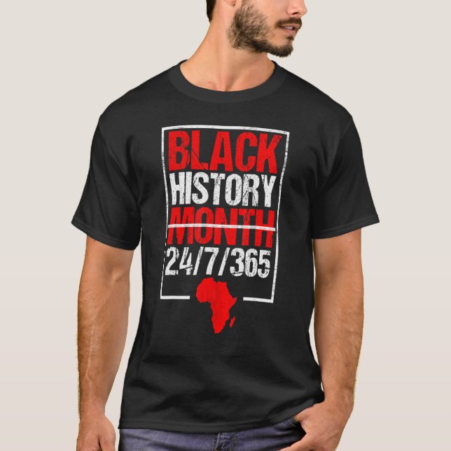 Camiseta Black History Month 247365 Black History Month 202 (Frente)