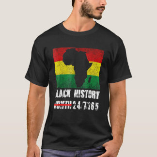 Camiseta Black History Month 247365 Pride African American_