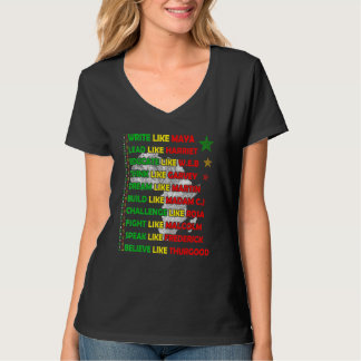 Camiseta Black History Month African American Country Celeb