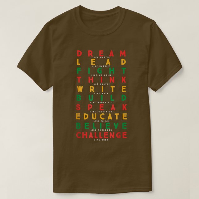 Camiseta Black History Month African American Country Celeb (Frente do Design)