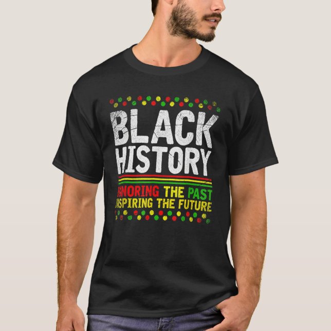 Camiseta Black History Month Afro African Pride Men Women K (Frente)