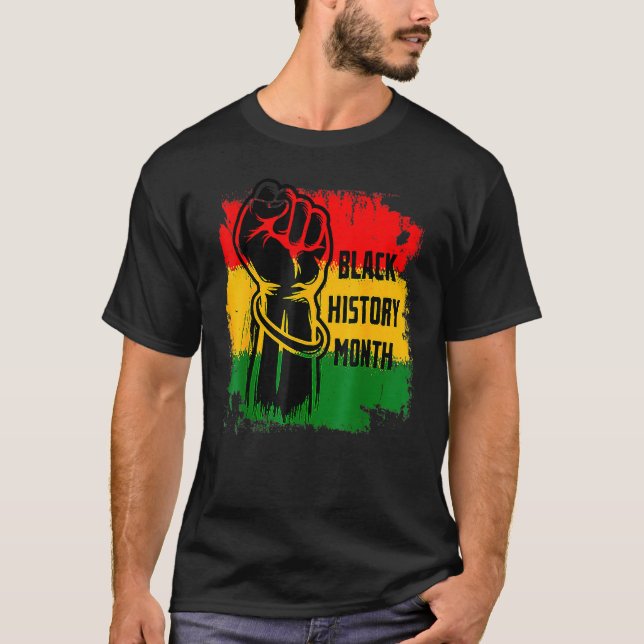 Camiseta Black History Month BHM African Gift For Men, Wome (Frente)