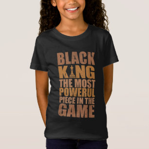 Camiseta Black History Month Black King Melanin Men