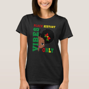Camiseta Black History Month Feb 2022 African American Girl
