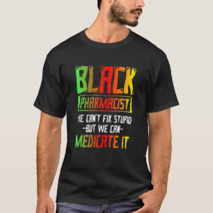 Camiseta Black History Month Fix Farmacêuticos afro-america