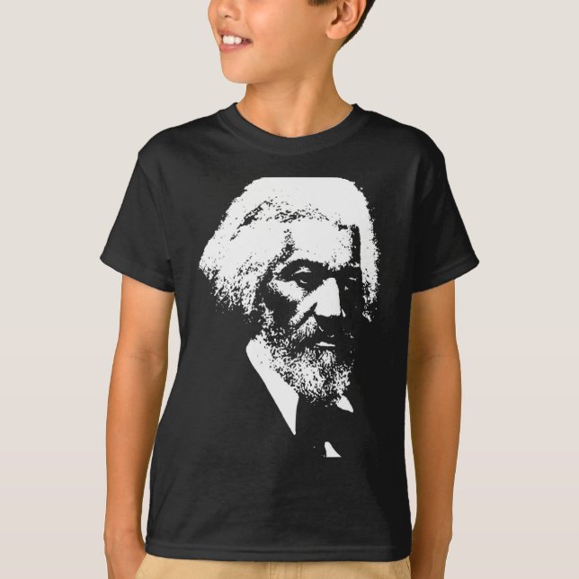 Camiseta Black History Month Frederick Dougl Silhouette T S (Frente)