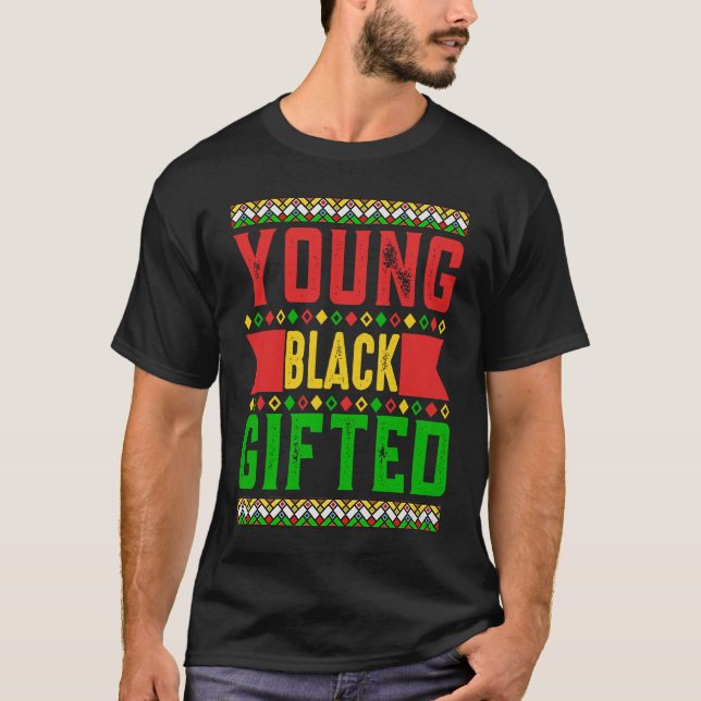 Camiseta Black History Month Girls Boys Young Black ed (Frente)