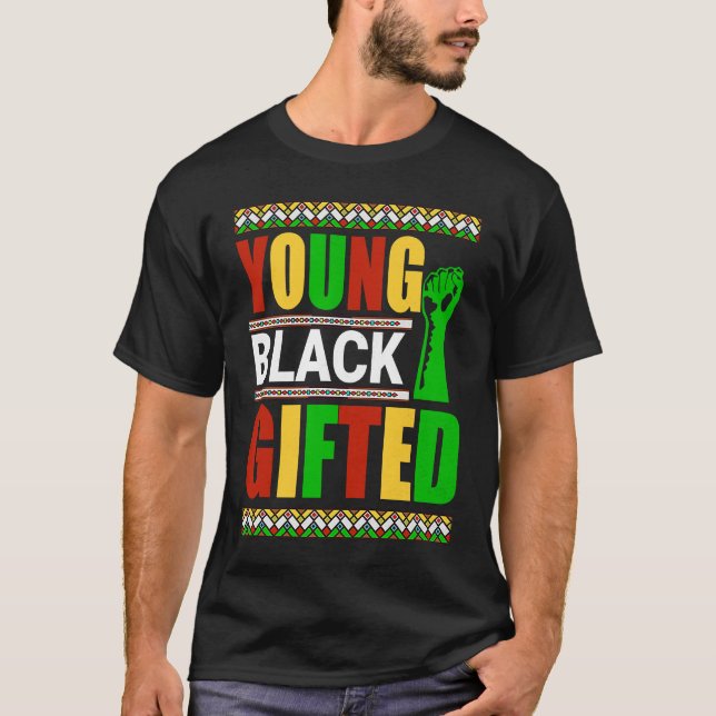 Camiseta Black History Month Girls Boys Young Black ed  2 (Frente)