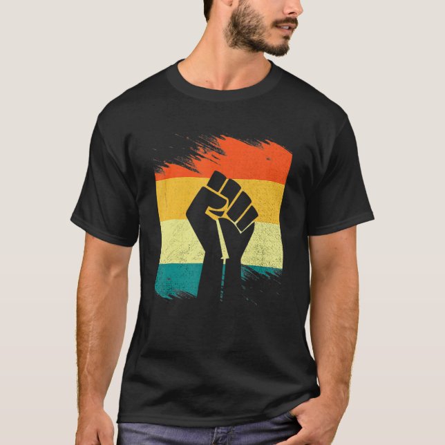 Camiseta Black History Month Inspiring Black Leaders Power  (Frente)