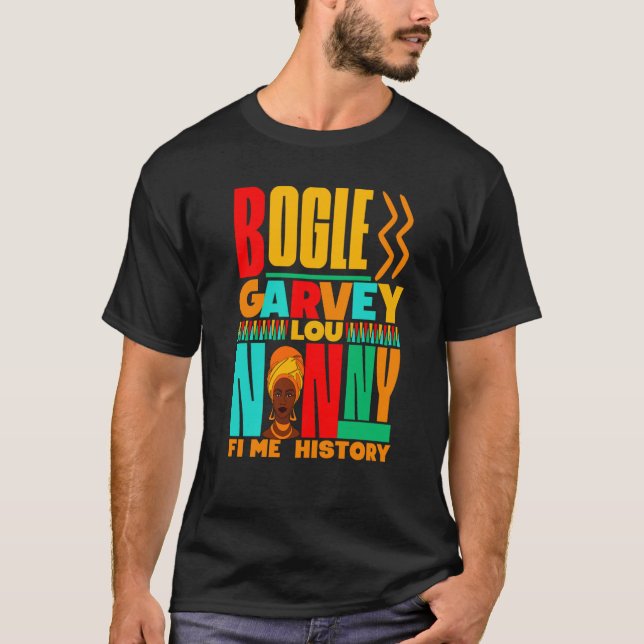 Camiseta Black History Month Jamaican Pride (Frente)