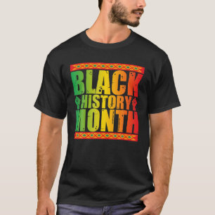 Camiseta Black History Month Melanin African American