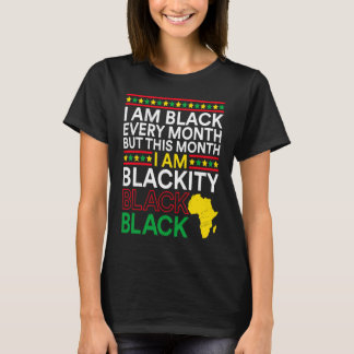 Camiseta Black History Month USA History America African