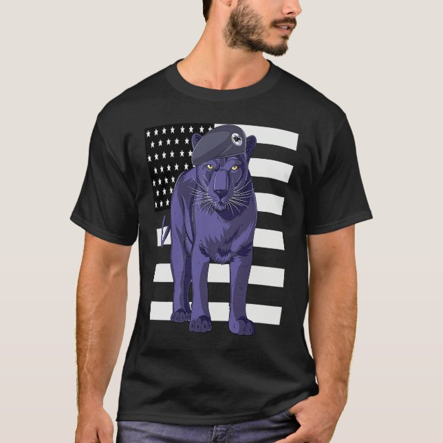 Camiseta Black History Panther Party (Frente)