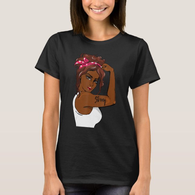 Camiseta Black History Strong Women Month_1 (Frente)