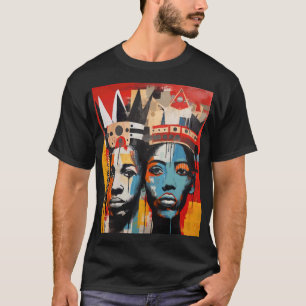 Camiseta Black History Voices African American Pride