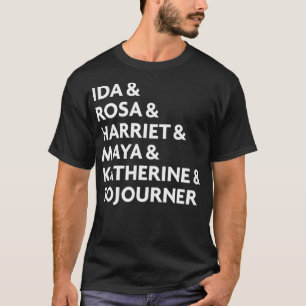 Camiseta Black HistoryInspirational Black Women in Histo