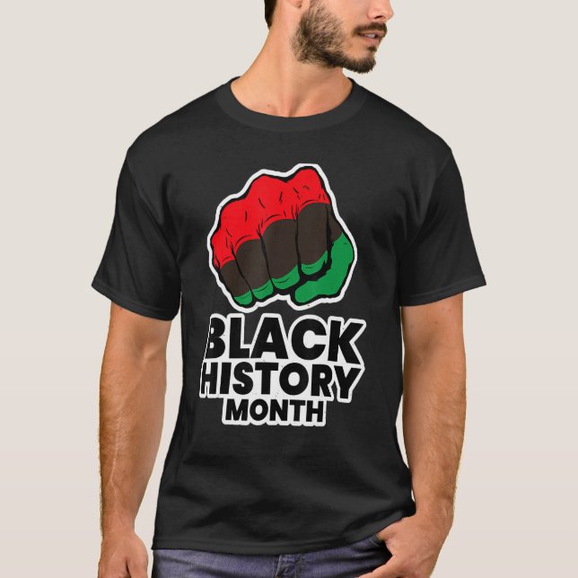 Camiseta Black Historys Black History Month_1 (Frente)