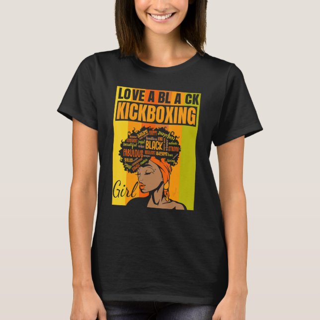 Camiseta Black Independence Day - Love a Black Kickboxing G (Frente)