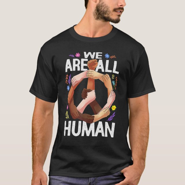 Camiseta Black Is Beautiful Black History Month We Are All  (Frente)
