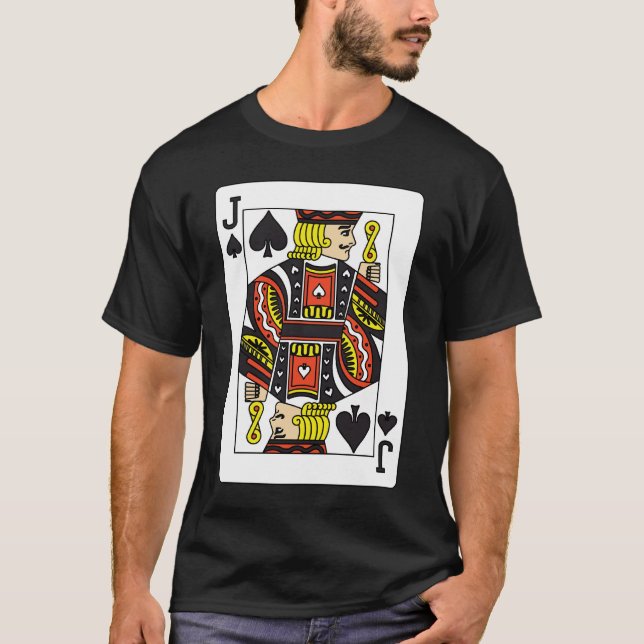 Camiseta Black Jack das pás (Frente)