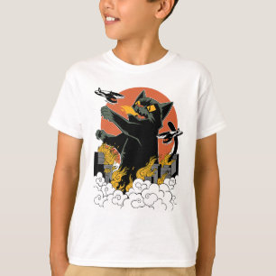 Camiseta Black Japan Catzilla Sunset - Clique no Ajustado