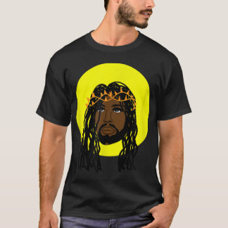 Camiseta Black Jesus Bloqueia Religião Afro-Americana