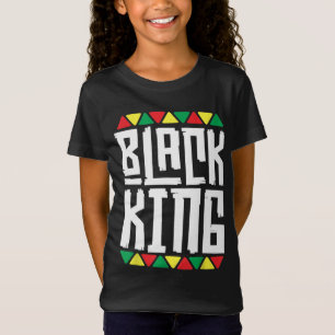 Camiseta Black King for Boys History Month Melanin