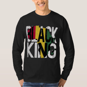 Camiseta Black King History Month African American Pr