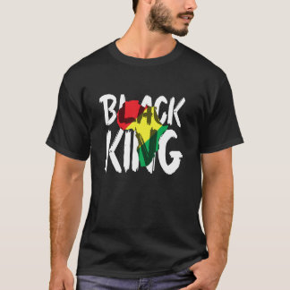 Camiseta Black King History Month African American Pr