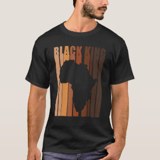 Camiseta Black King History Month Melanin Afro Frican