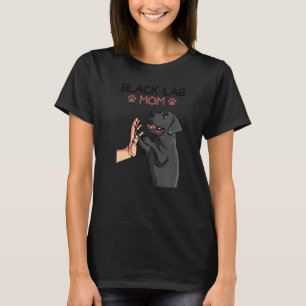 Camiseta Black Lab Mãe Labrador Mulheres Retriever