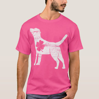 Camiseta Black Labrador Irish Shamrock Santo Paddy's RUA PA