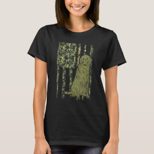 Camiseta Black Labrador Owner Dog Camouflage Usa Flag Bla