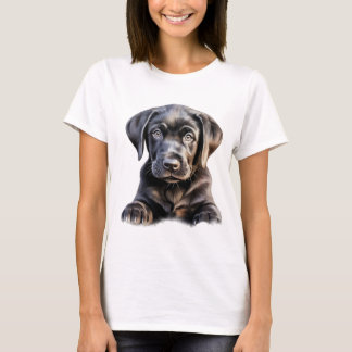 Camiseta Black Labrador Puppy